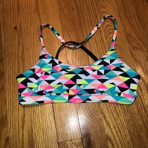 Multicolor Swim Top